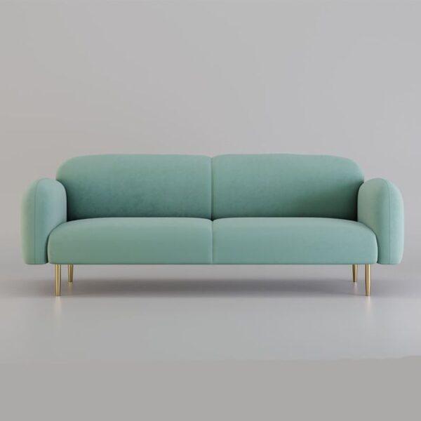 Latex & sponge-padded Fabric sofa