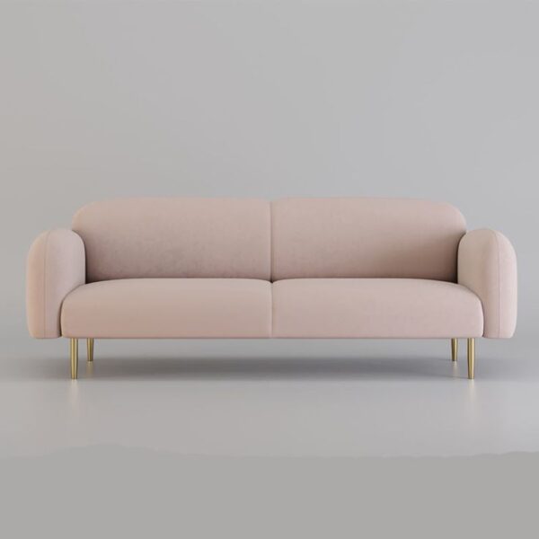 Latex & Sponge Padded Fabric sofa